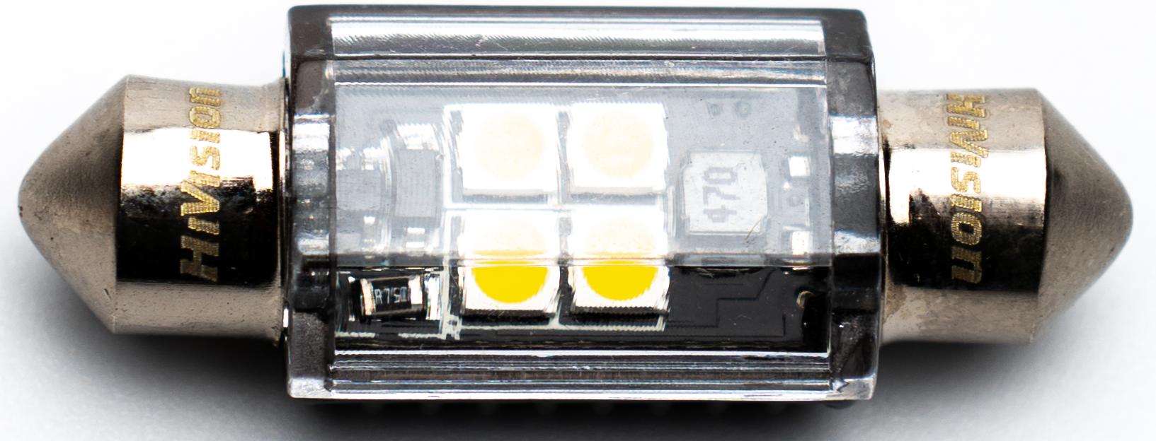 Лампа светодиодная "HiVision" C5W 36mm 4000K