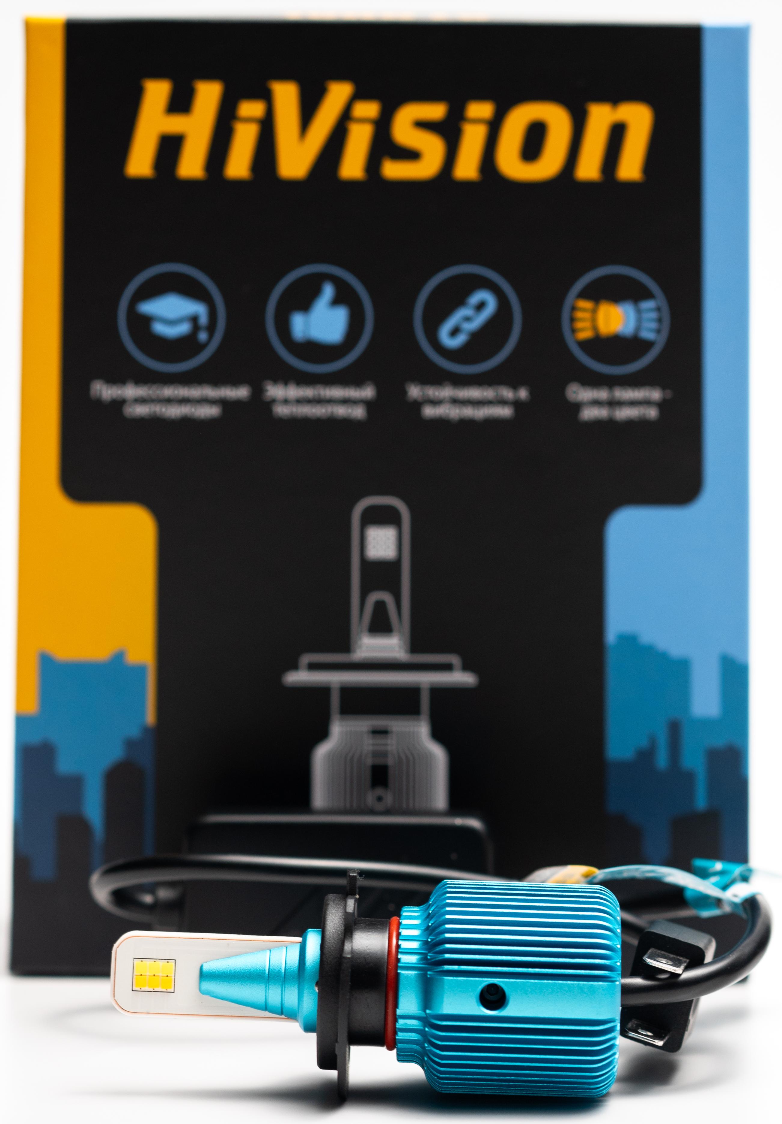 Лампа светодиодная "HiVision A1 DUAL" H7 6000K/3000K